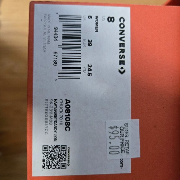 Converse Chuck 70 Navy Floral - Picture 8 of 8